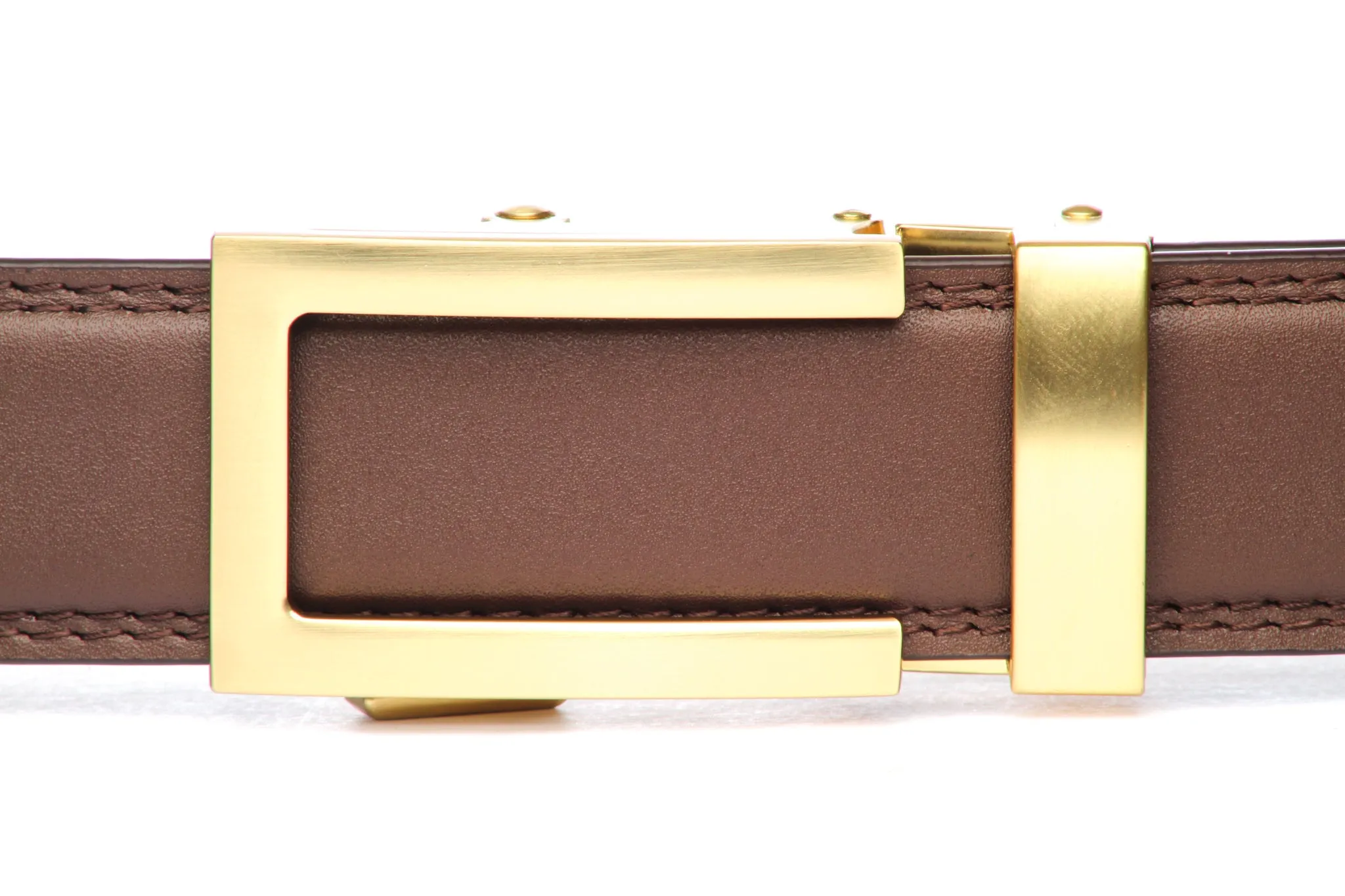 1.25" Traditional Buckle in Matte Gold