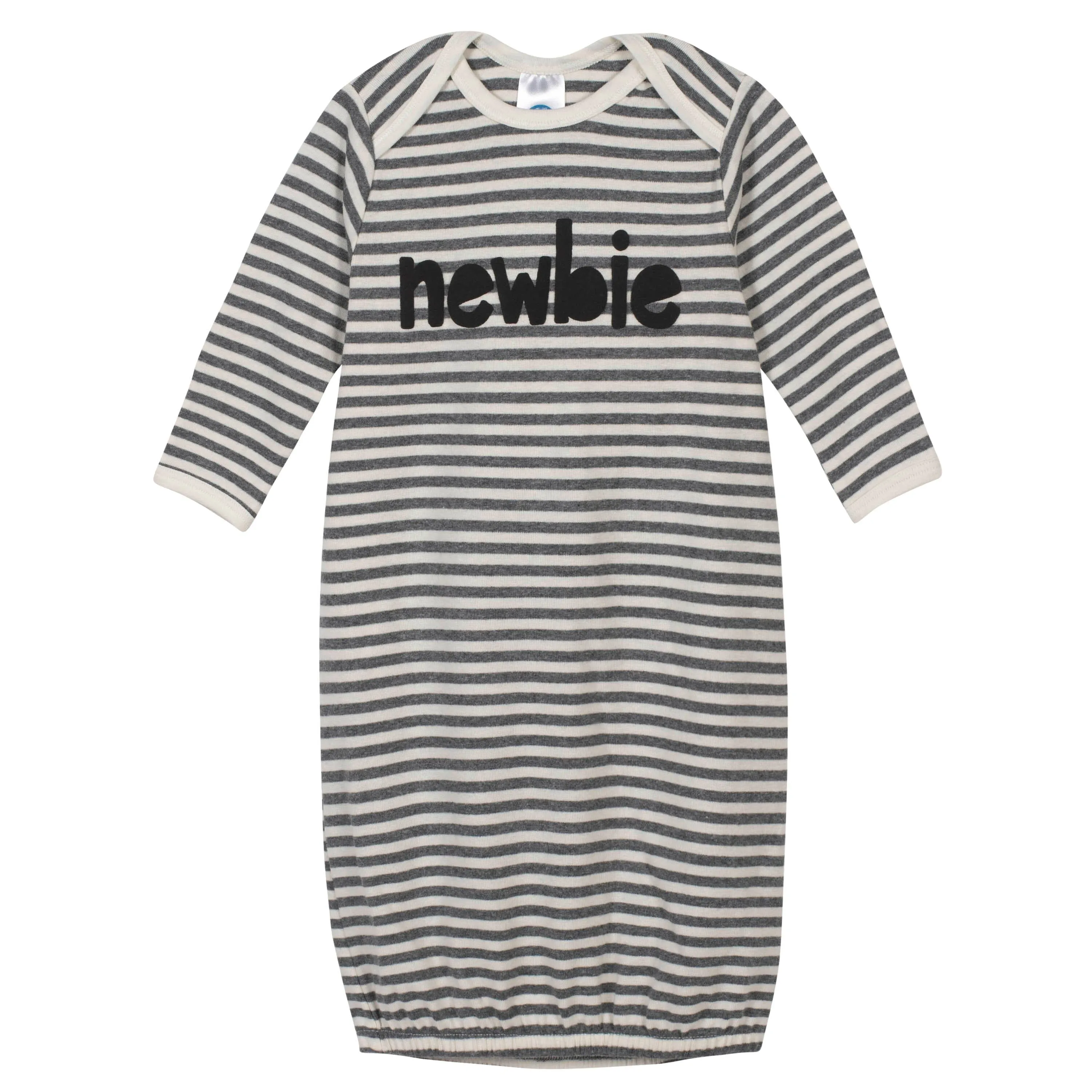 4-Piece Baby Boys Striped Coverall, Gown, and Caps Set