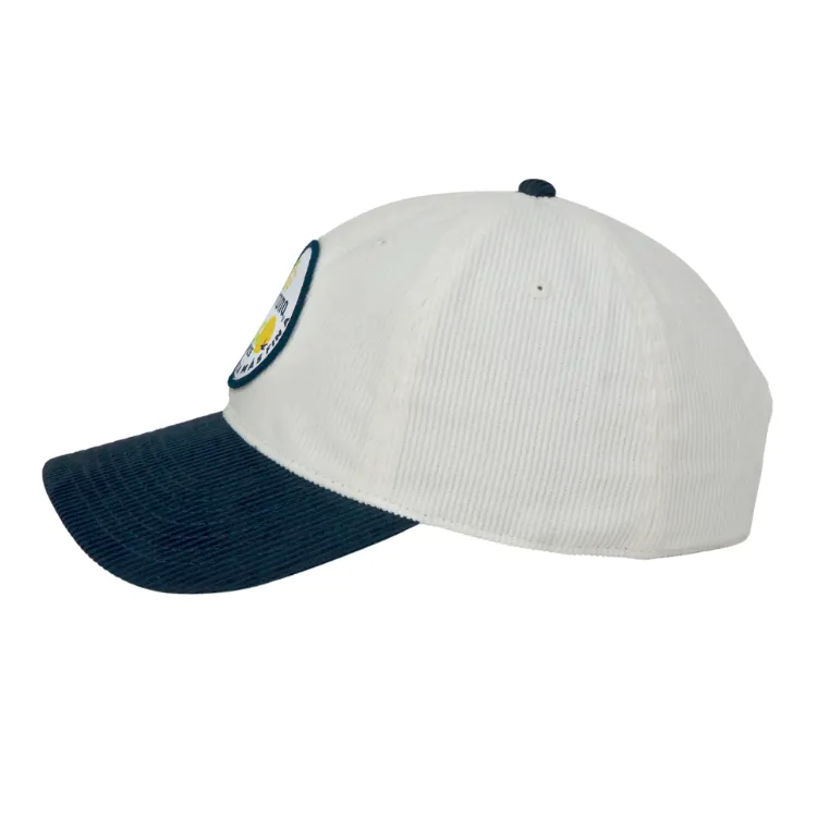 American Needle Corona Patch Cord Cap - White/Navy