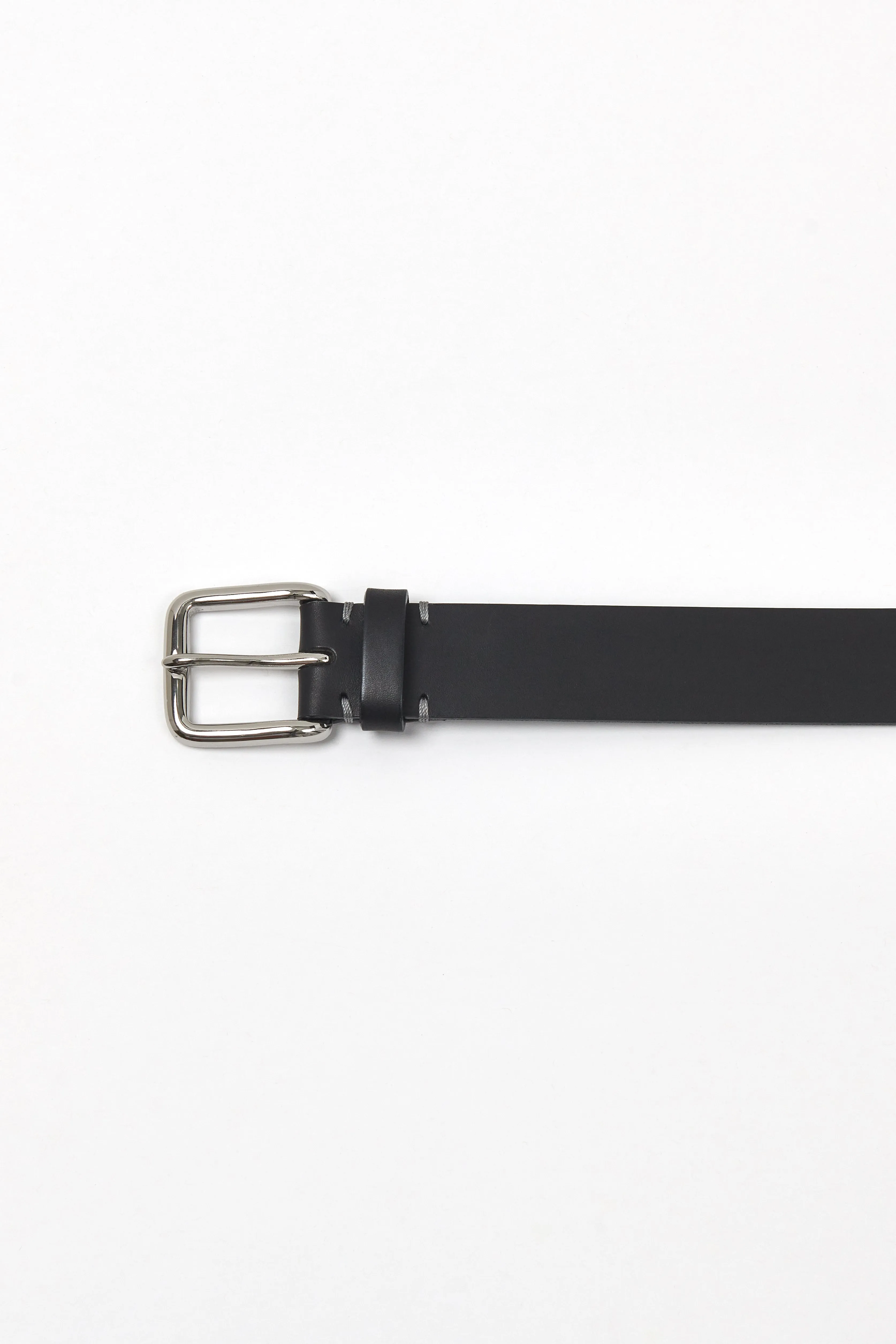 Awling Pitch Black & Nickel Modernist Belt