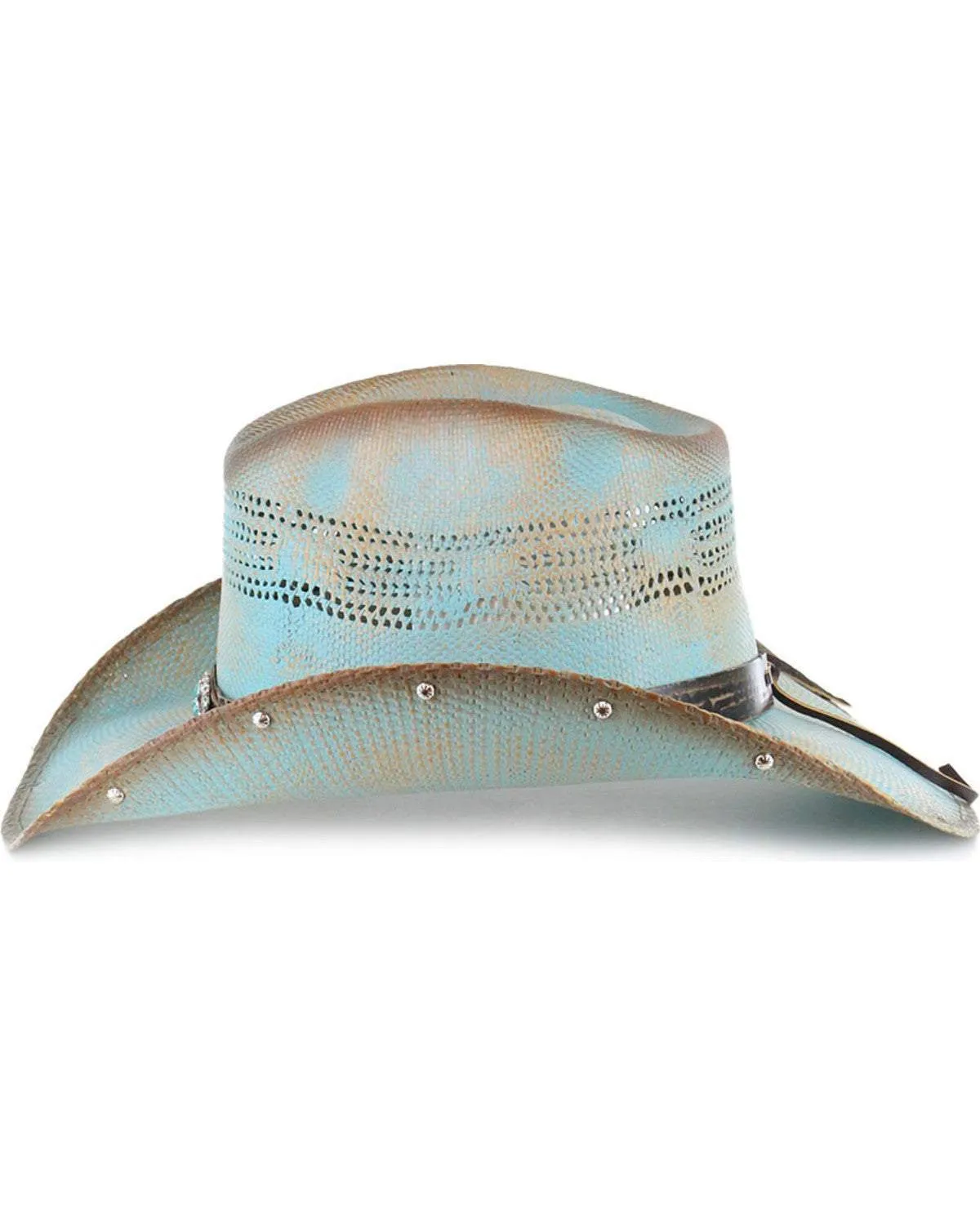 Bullhide Girls Sun West Concho Straw Hat Style 2930