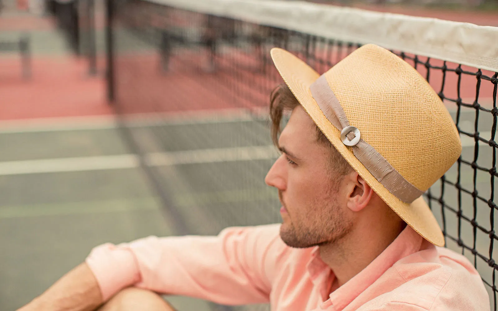 CHAPMAN WIDE BRIM PANAMA STRAW HAT