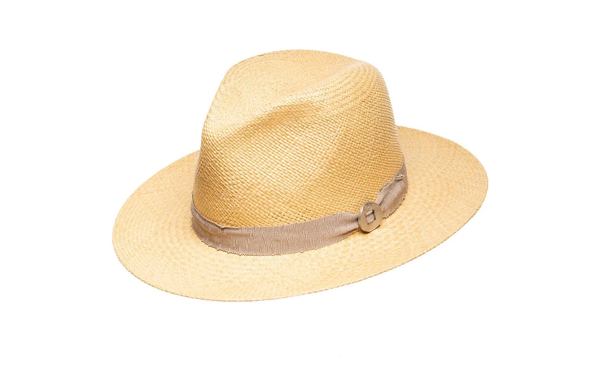 CHAPMAN WIDE BRIM PANAMA STRAW HAT