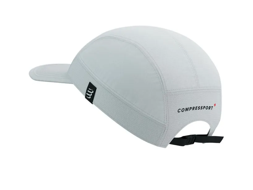 Compressport Unisex's 5 Panel Light Cap - White