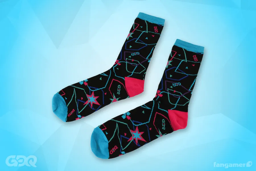 GDQ Arcade Floor Socks