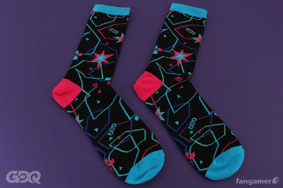 GDQ Arcade Floor Socks