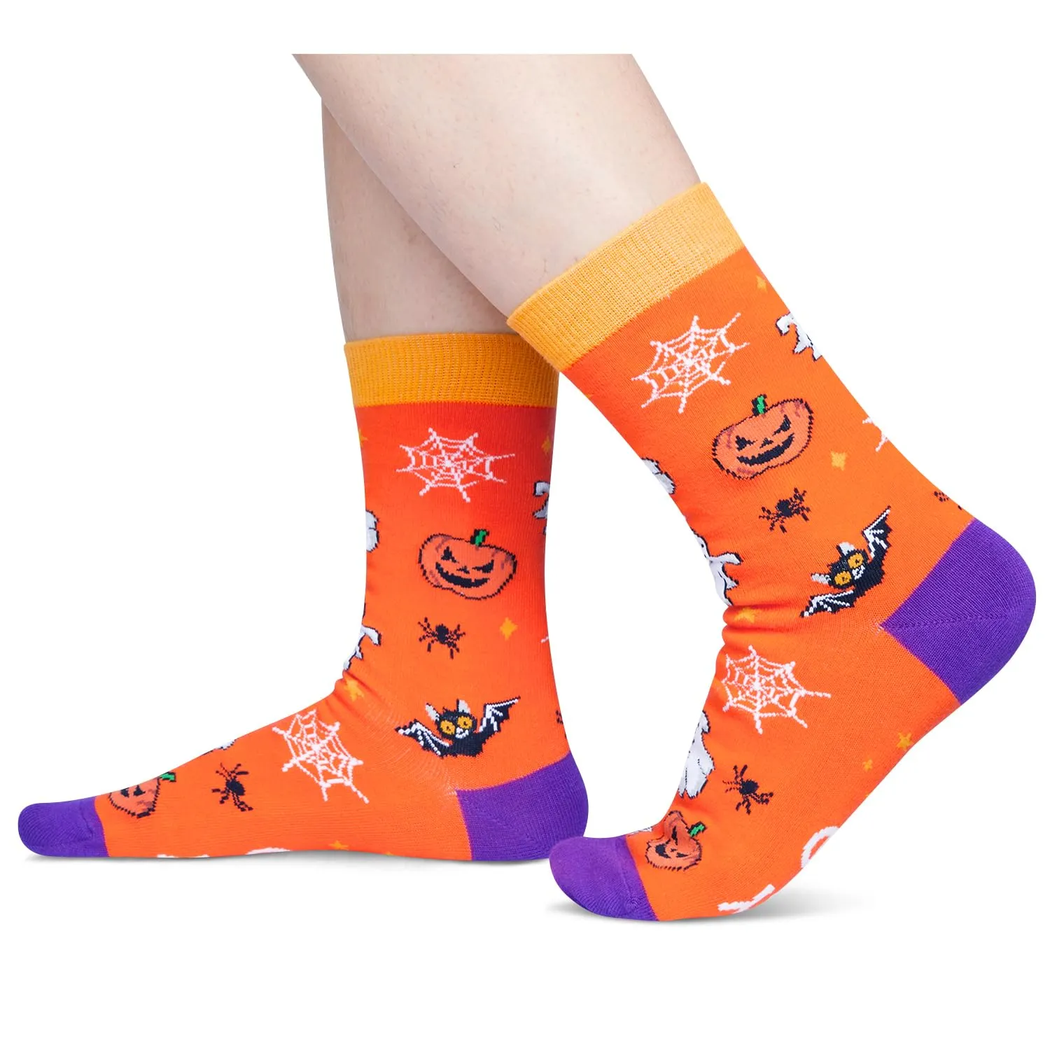 Halloween Gifts Ideas Socks - Spooky Gifts for Men Women Horror Gifts for Man Woman 2 Pack