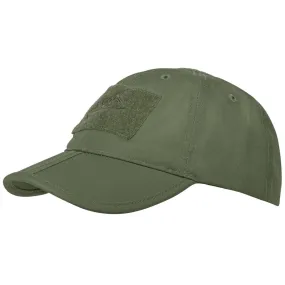 Helikon Folding Baseball Cap Ripstop - Olive Green