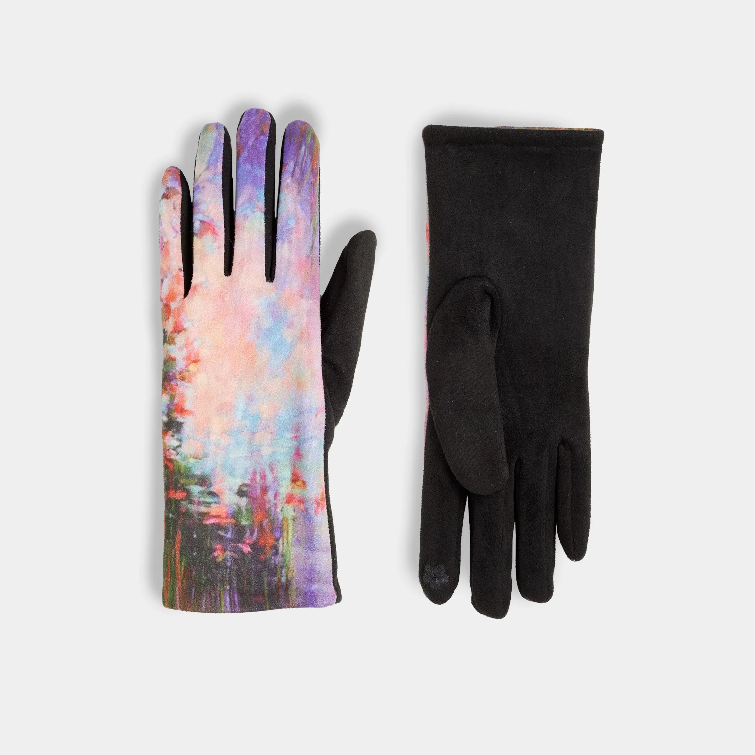 Journey's End Touchscreen Gloves - Watercolor - Final Sale