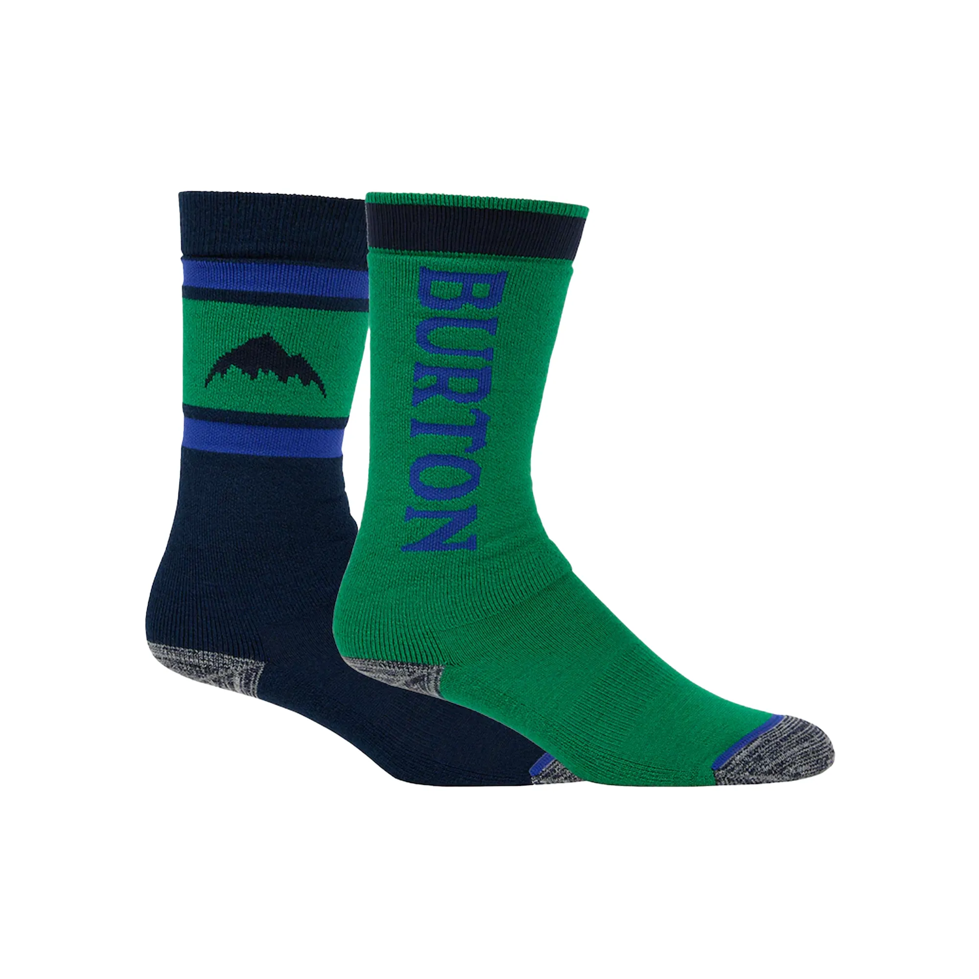 Kids' Burton Weekend Midweight Socks 2-Pack