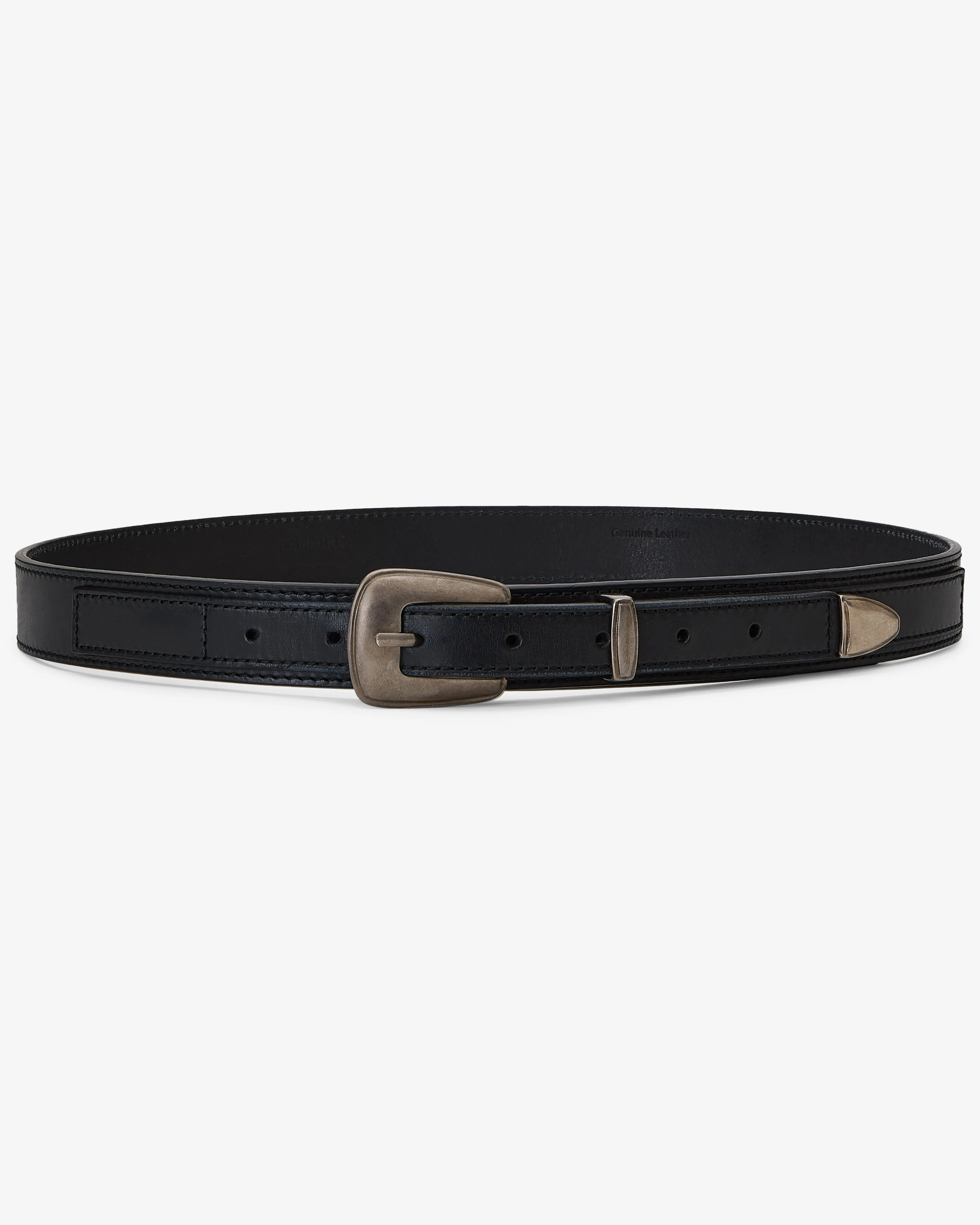 Lemaire - Men's Minimal Western Belt - (Black)