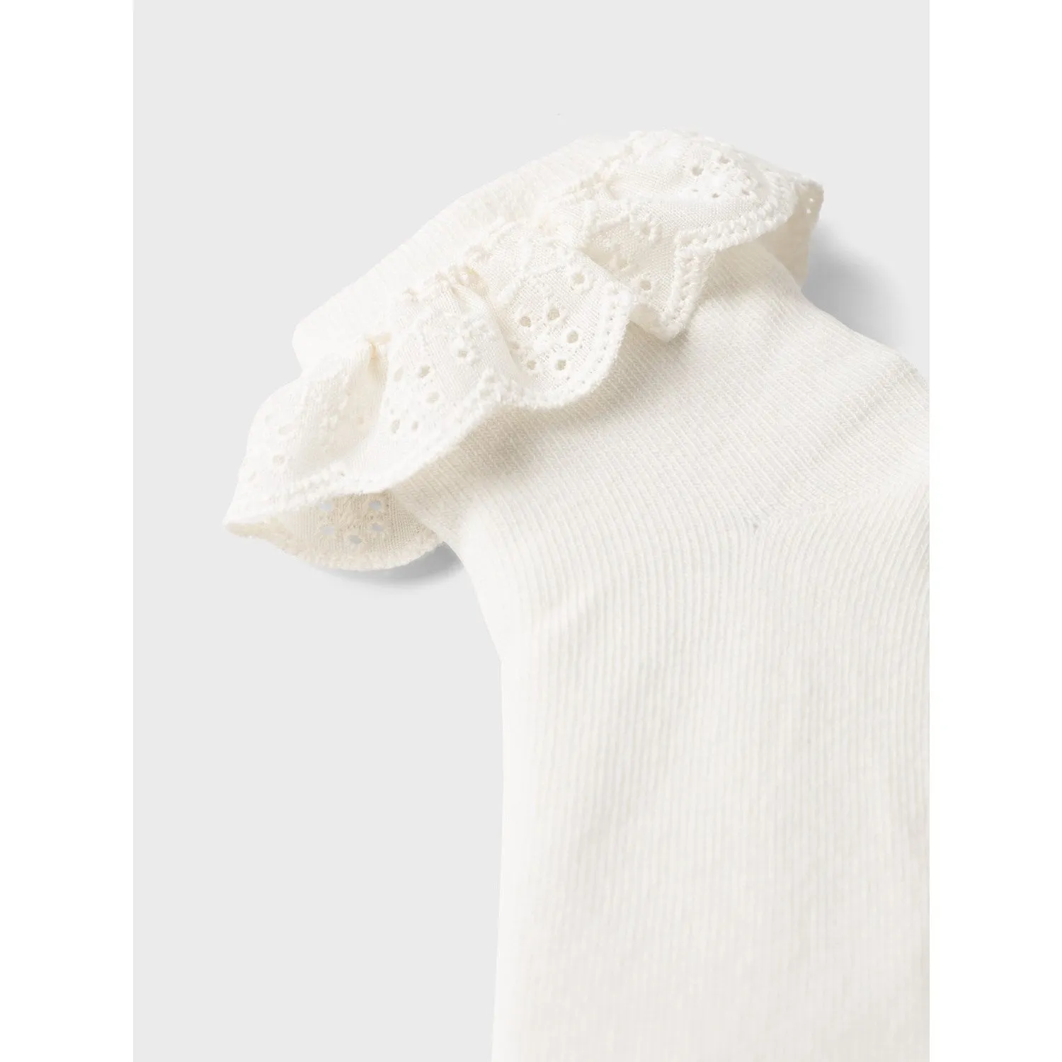 Lil'atelier Coconut Milk Dertrud Socks