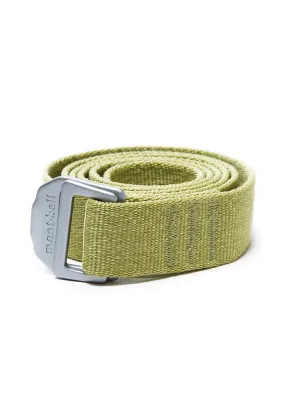 Montbell Aluminum Buckle Web Belt - Green