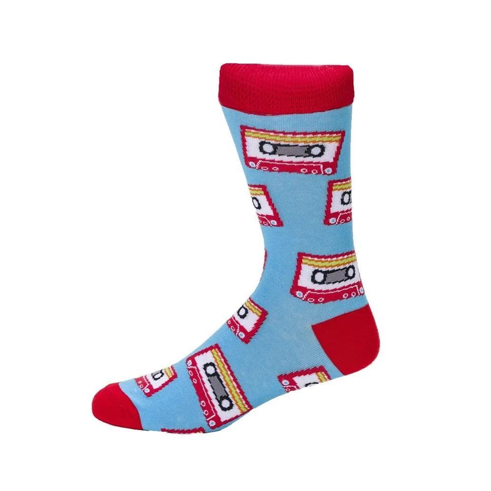 My2Socks: Cassette Retro Aqua