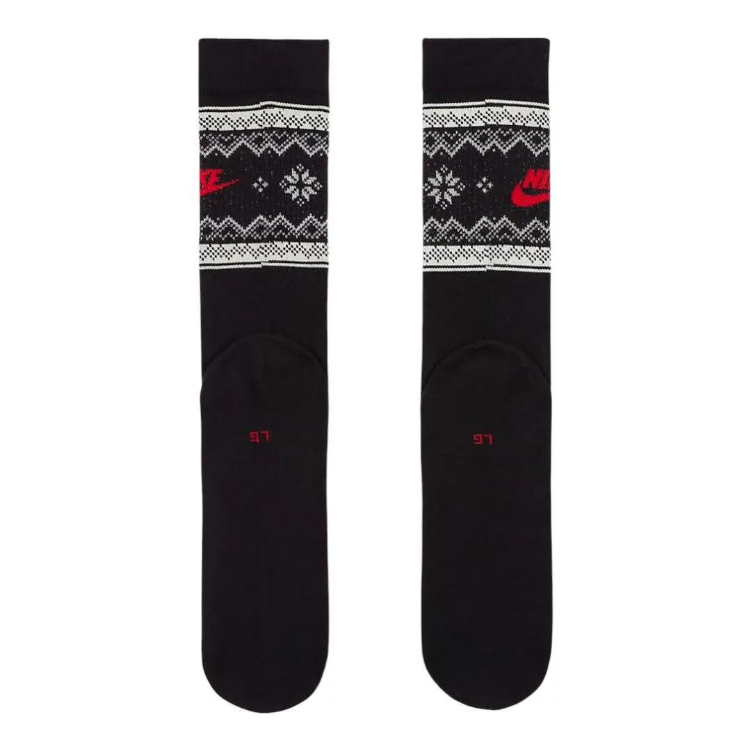 Nike Essential Crew Fair Isle 1-Pack Golf Socks FZ3071