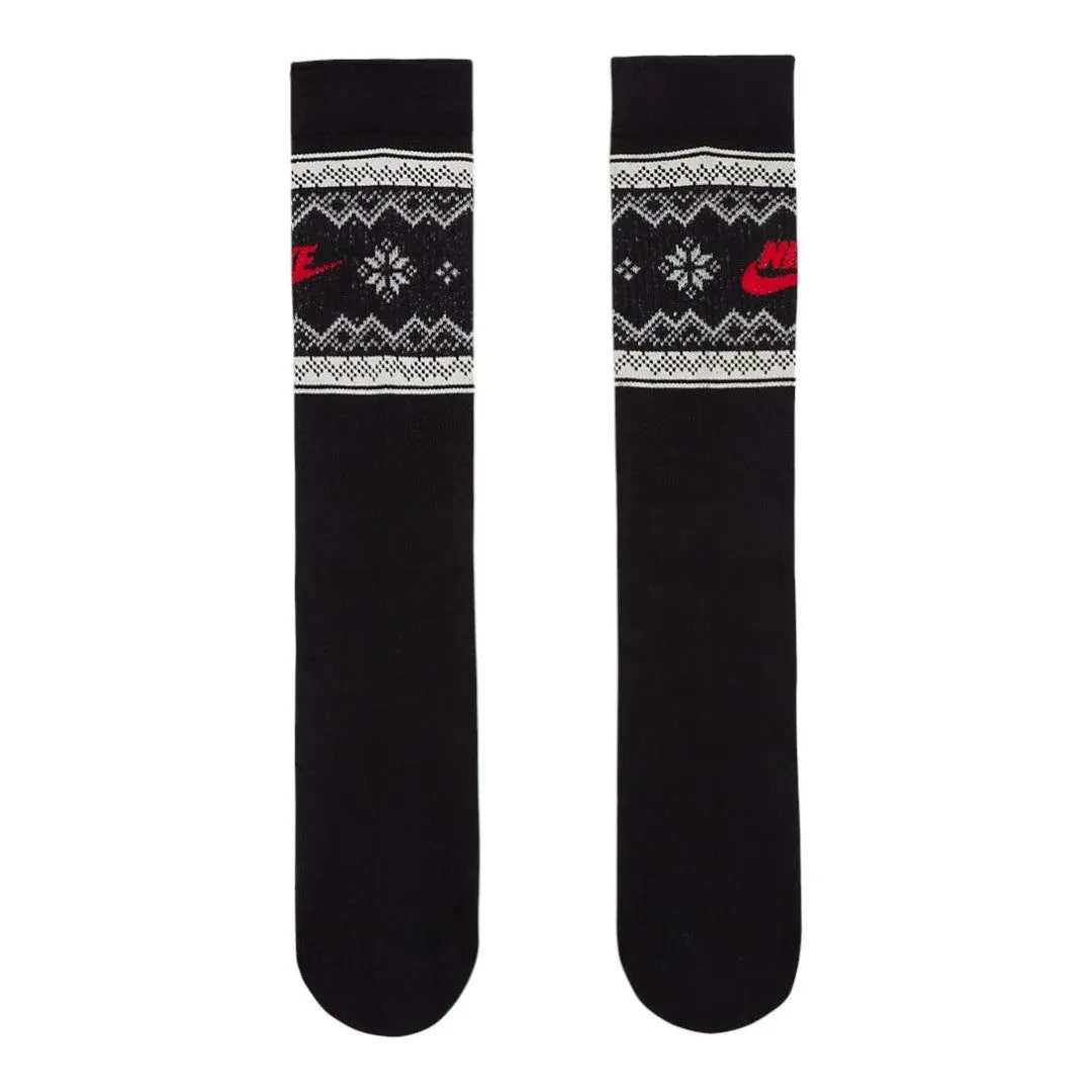 Nike Essential Crew Fair Isle 1-Pack Golf Socks FZ3071