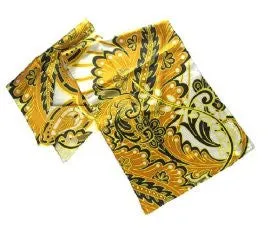 Paisley & Pods w/Gray - Pangborn Design Scarf