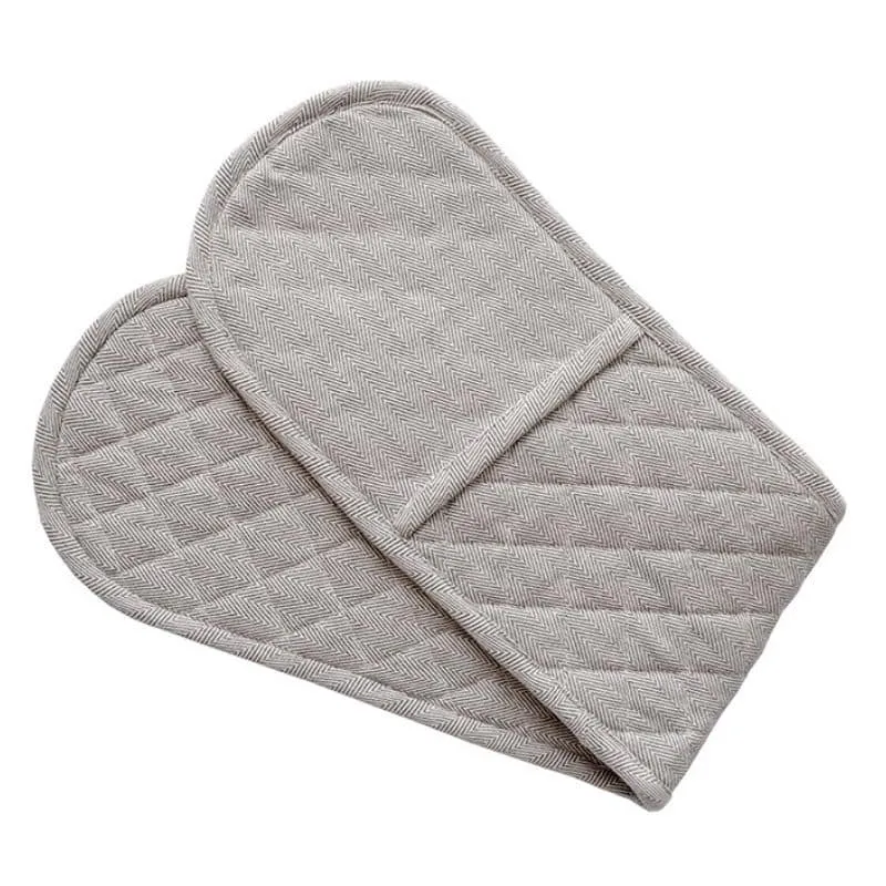 RANS Herringbone Charcoal Double Mitt