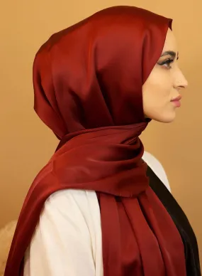 Rayon Hijab - Maroon