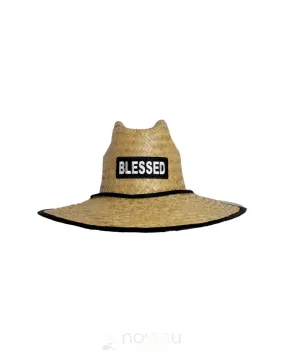 SHARE ALOHA EVERYDAY LLC. - "Blessed" Adult Straw Hat