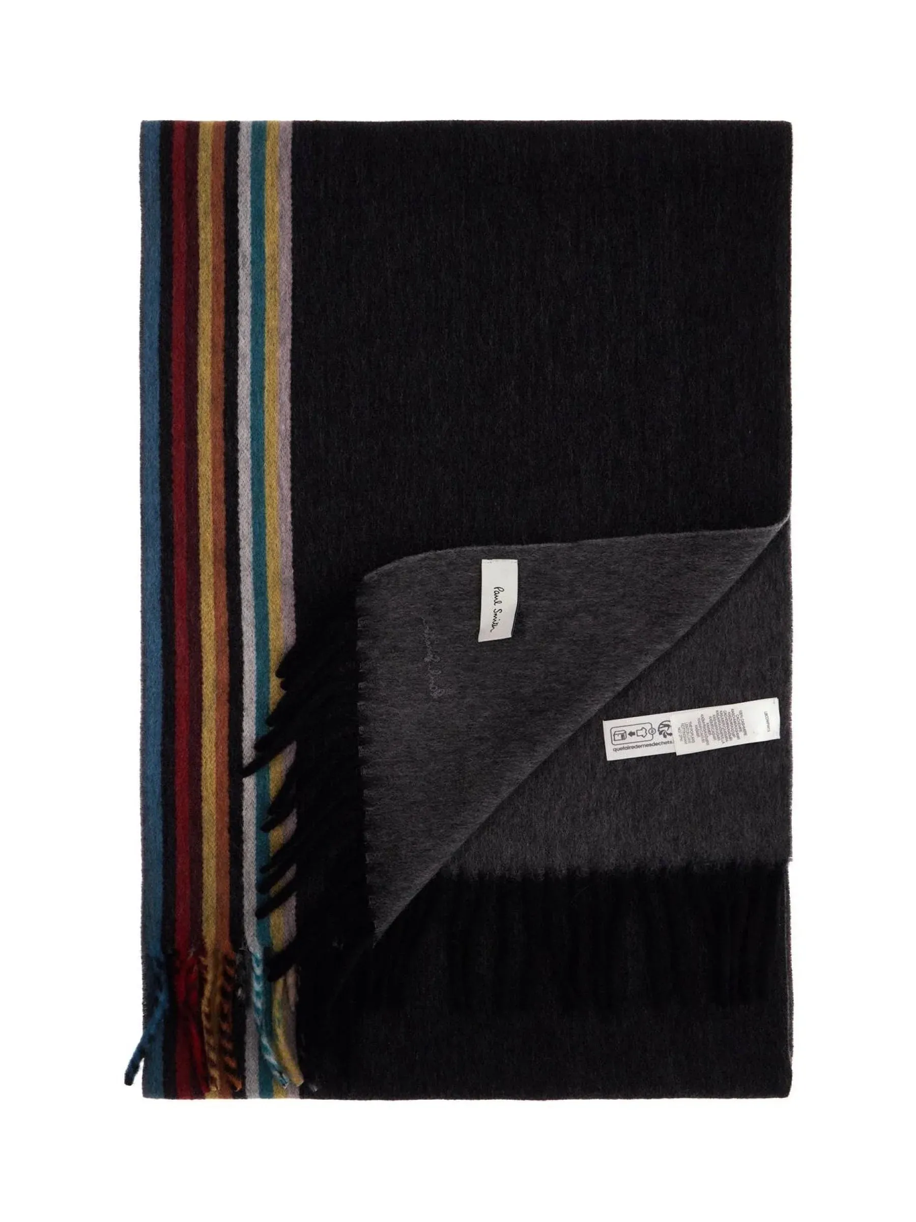 Signature Stripe Cashmere Scarf