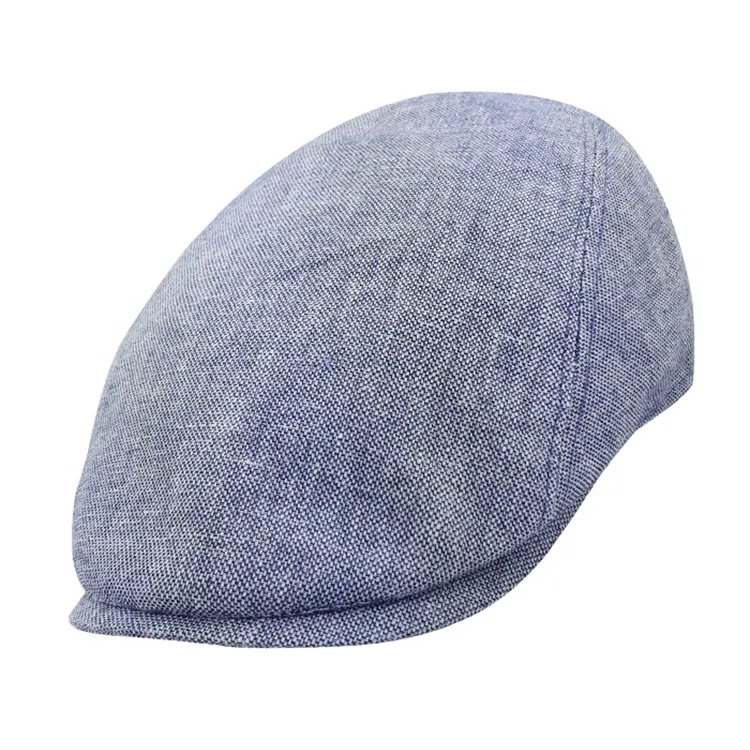 Stanton Linen Blend Ivy Cap - Blue