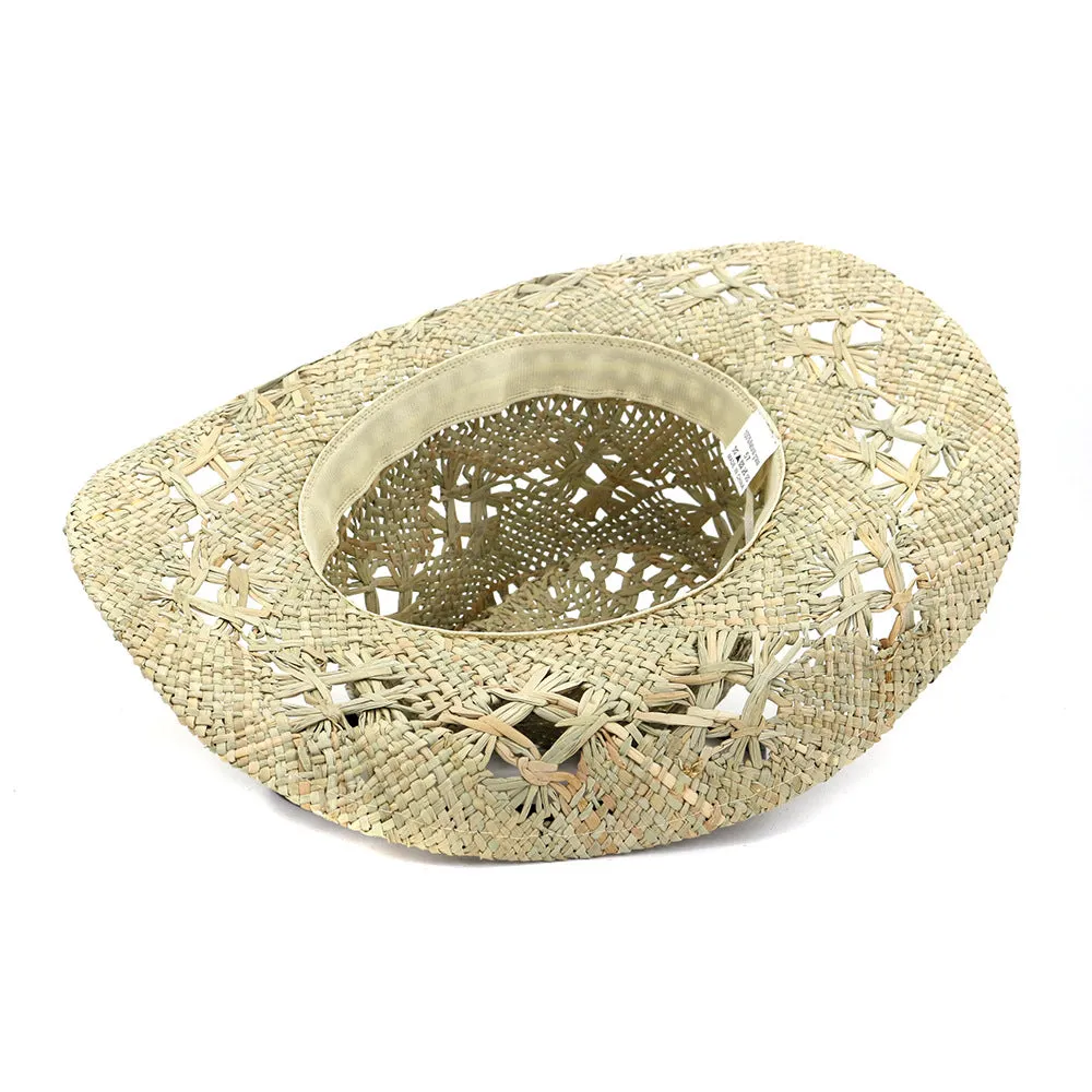 Straw Cowboy Hats Men's and Women's Cowboy Hat Sun Protection Sun Hat