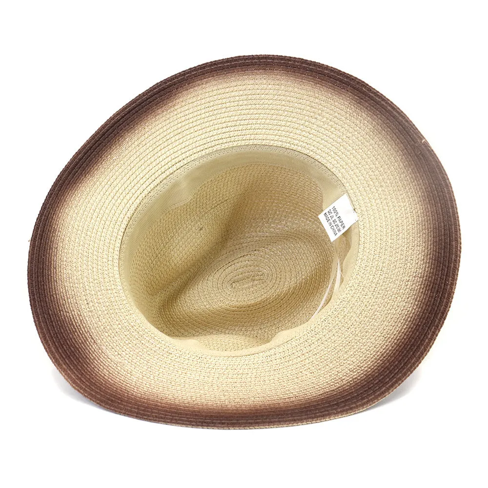 Straw Cowboy Hats Spring/Summer Men's and Women's Outdoor Travel Travel Sun Protection Sun Hat