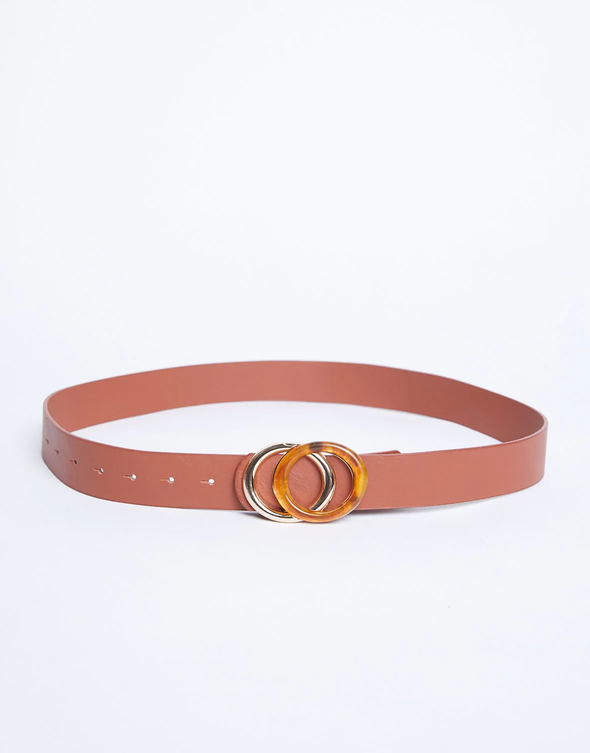 Summer Vibes Tortoise Buckle Belt