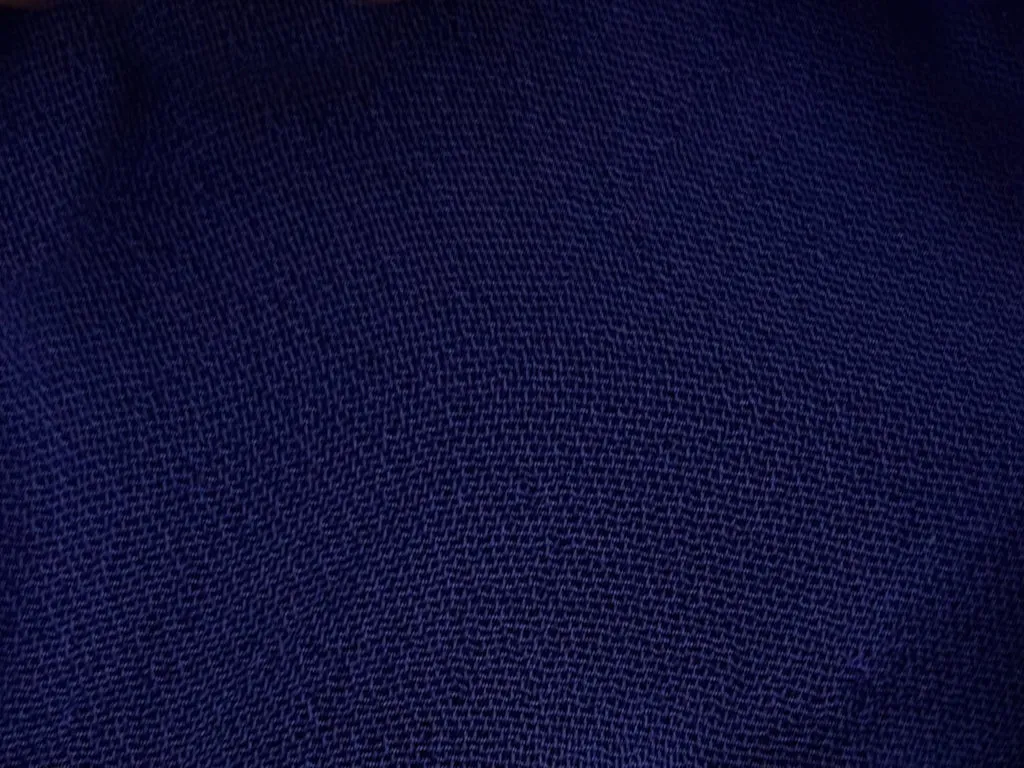 Vibrant Blue Plain 60 Grams Georgette Fabric