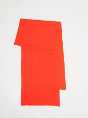 Wool Silk Pashmina | Coral